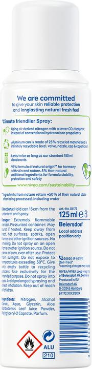 Immagine prodotto NIVEA ECO Natural Balance Aloe Vera Biologica (Getto vaporizzato, 125 ml)