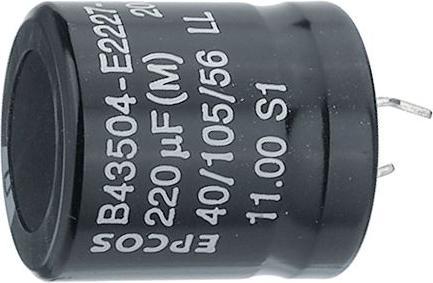 Immagine prodotto Epcos Condensatore elettrolitico, a scatto 220uF 20% 450V