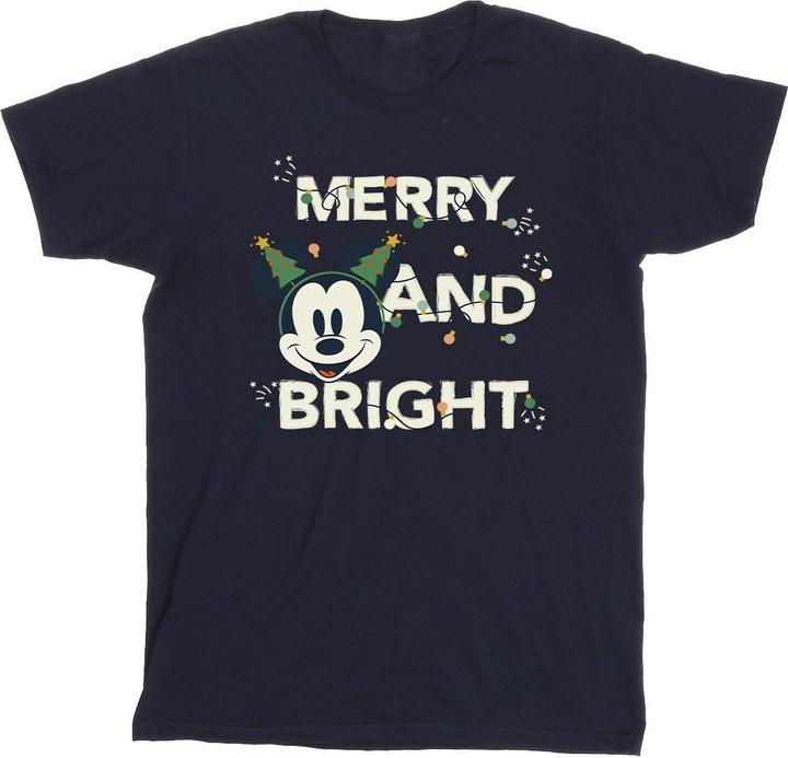 Disney Mickey Mouse Merry & Bright TShirt (L)