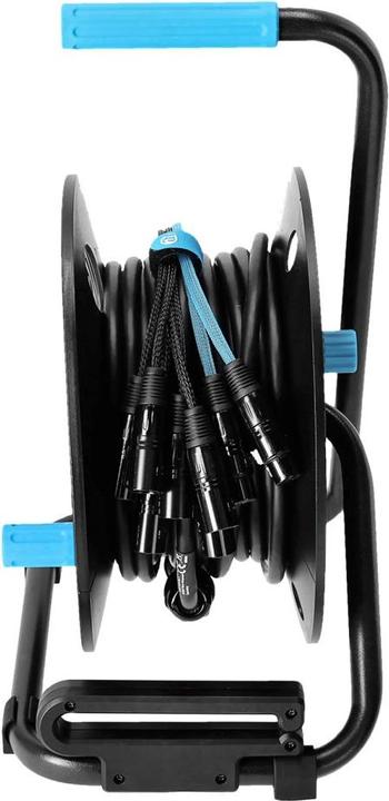 Immagine prodotto Adam Hall 4 STAR CD 15 MULTICORE 62 - Bobina di cavo multiplo a 8 canali (6 di andata e 2 di ritorno) | 15m (15 m)