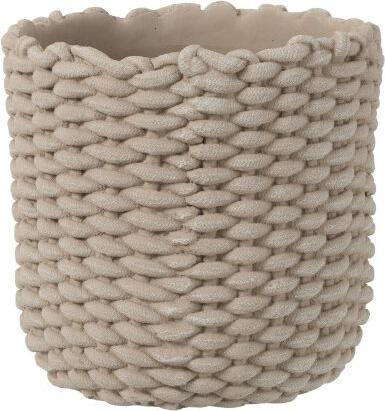 Actual product image J-Line Simeon flower pot 28.5 cm - Beige (29.50 cm)