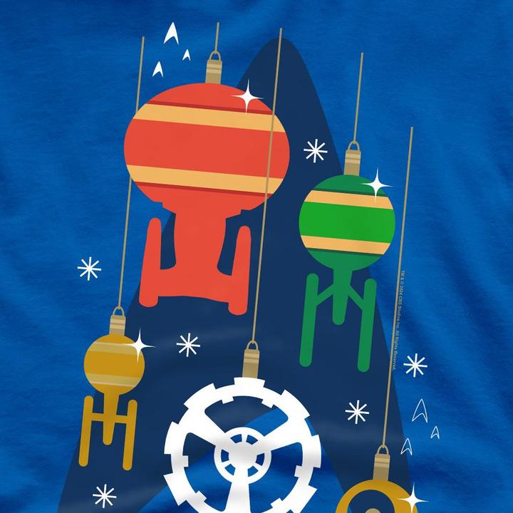 Immagine prodotto Maglietta Natale Gingillo Astronave Uomo (S)