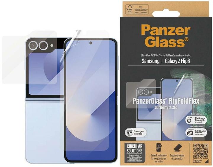 Produktbild PanzerGlass Tempered glass & film (1 Stück, Samsung Galaxy Z Flip6)