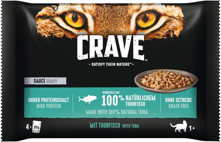 Image du produit Crave Sauce au thon (4 pcs, 340 g)
