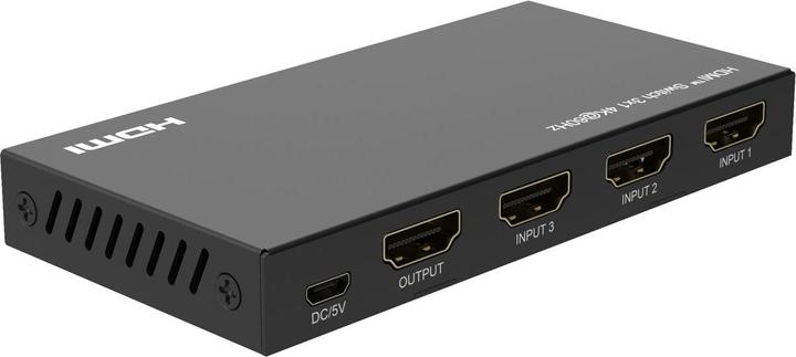 Produktbild MicroConnect 4K@60Hz HDMI Switch 3x1, HDCP