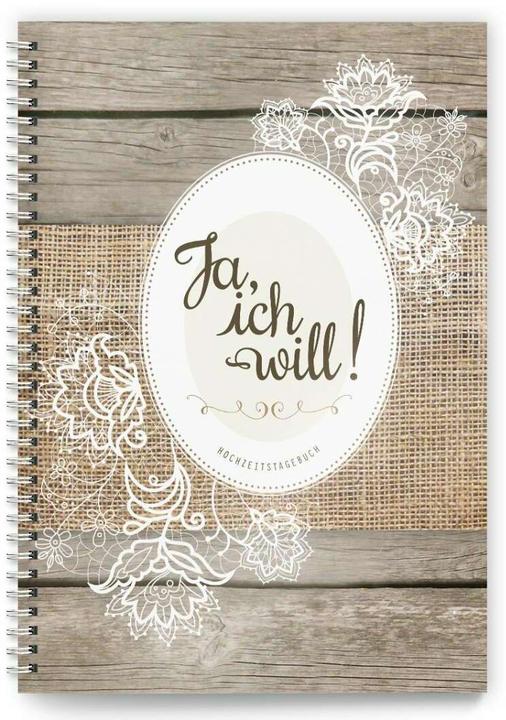 Actual product image Hochzeitstagebuch "Ja, ich will! (German, 2015)