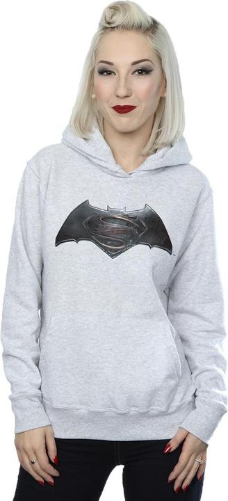 Image du produit - Sweat à capuche BATMAN SUPERMAN LOGO - Homme (L)