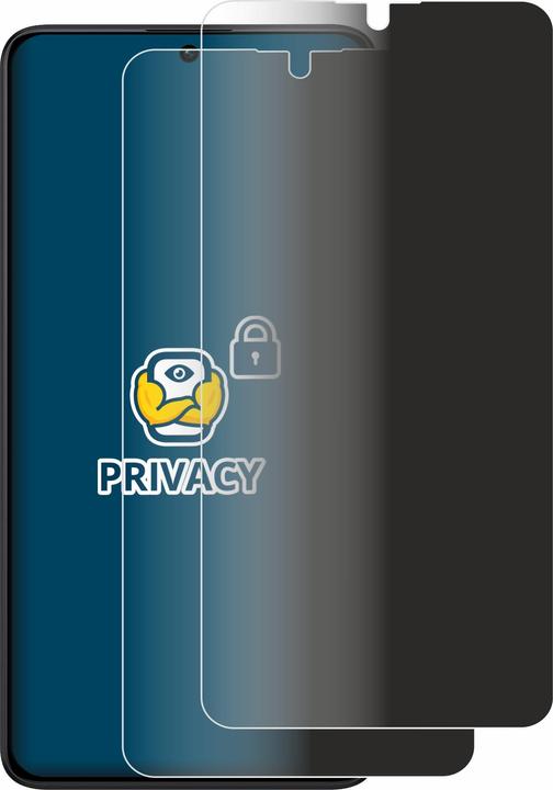 Produktbild BROTECT Sichtschutzfolie Anti-Spy Privacy Folie Blaulicht-Schutz (2 Stück, Xiaomi Redmi Note 13 Pro 4G)