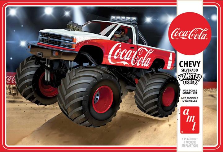 Actual product image AMT 1988 Chevy Silverado Monster Truck (CocaCola)