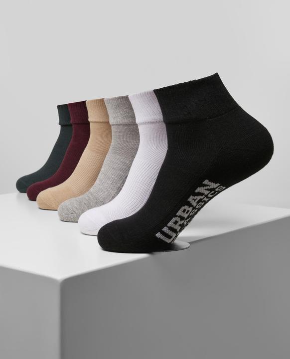 Produktbild Urban Classics High Sneaker Socks 6-Pack (6er Pack, 35 - 38)
