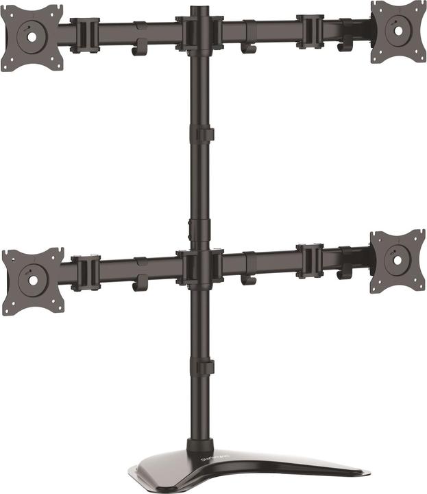 Actual product image StarTech Quad monitor stand - Swivel - Adjustable 4 monitor stand - For VESA monitors up to 2... (Table, 27.01")