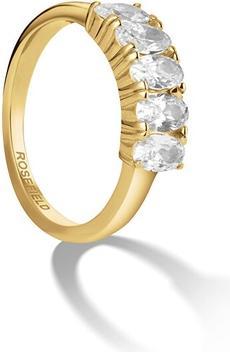 Produktbild Rosefield - Sparkling gold-plated ring with JRFO zircons - Circuit: 54 mm (54)