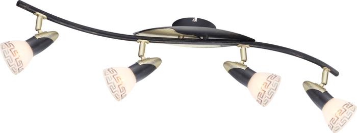 Actual product image Globo Spotlight NOVARA, gold patinated, 5449-4 (E14)