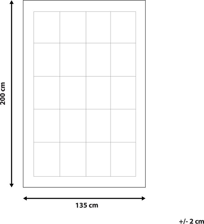 Produktbild Beliani Kamet (115000 g, 135 x 200 cm)