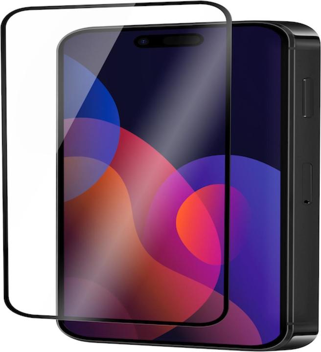 Actual product image QDOS Optiguard Eco Glass Plus (1 Piece, Apple iPhone 15 Pro)