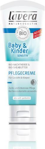 Actual product image Lavera Baby & Children Sensitive Care Cream