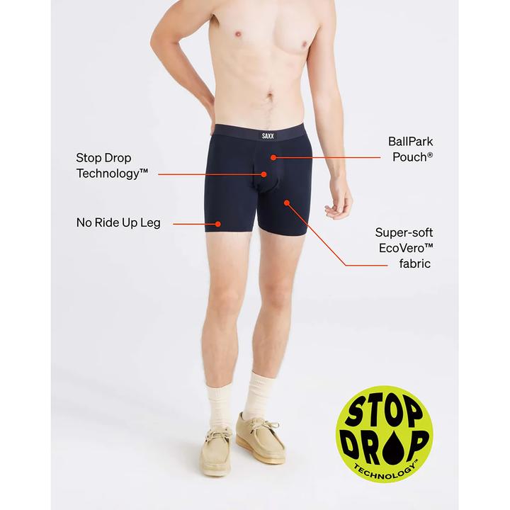 Actual product image SAXX Vibe Xtra Boxer Brief Fly 2-Pack (L, pack of 2)