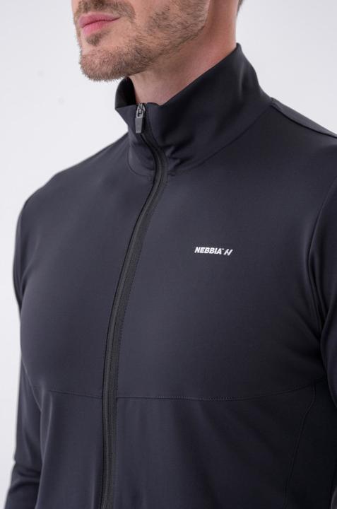 Immagine prodotto Nebbia Giacca sportiva con zip e tasche laterali "Control" 332 Nero (XL)