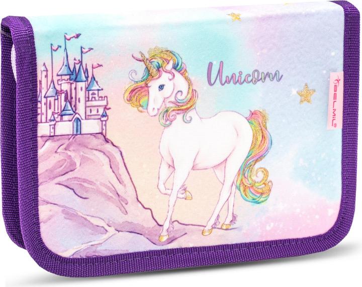 Actual product image Belmil COMPACT Schulrucksack-Set Rainbow Unicorn Magic (19 l)