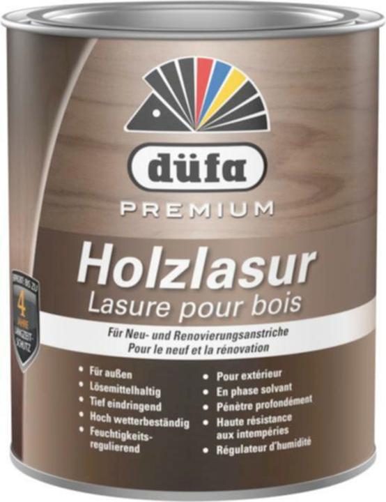 Image du produit Düfa Lasure pour bois à base de solvants (Acajou, 2.50 l)