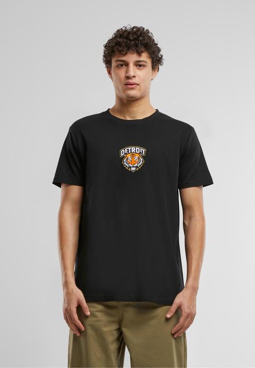 Actual product image Mister Tee MisterTee Detroit Tiger Head Patch Tee - 179697 (S)