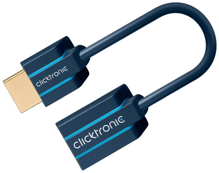 Image du produit Goobay Clicktronic Adaptateur HDMI flexible 0.1m (0.10 m, HDMI)