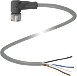 Actual product image Pepperl & Fuchs 4-pin M12 angled with 2m PVC cable