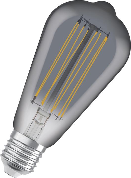 Image du produit Osram Lampe LED vintage (E27, 11 W, 500 lm, 4 x, G)