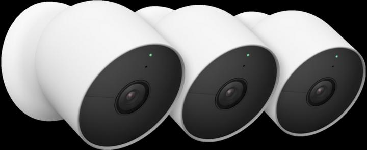 Actual product image Google Nest Cam 3-pack