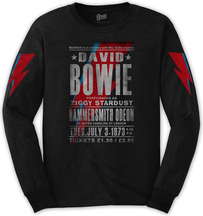 David Bowie Hammersmith Odeon (Longsleeve)