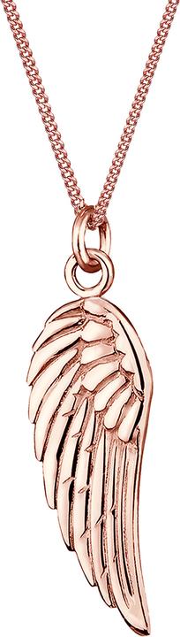 Immagine prodotto Elli Collana Curb Chain Angel Wings Basic in Argento 925 (Argento 925, 45 cm)