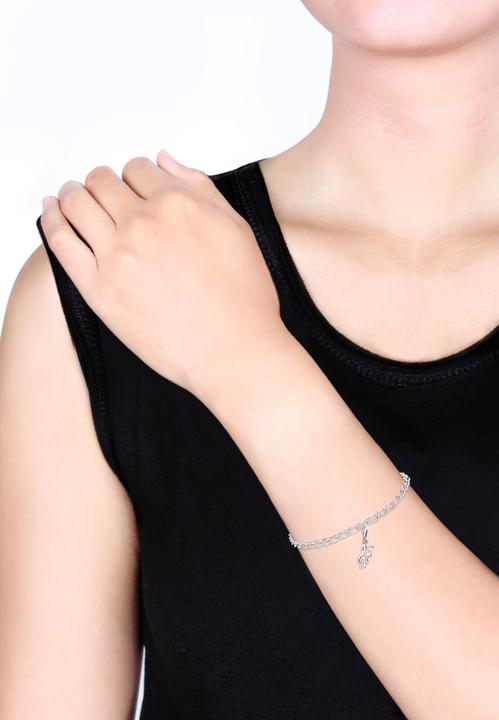 Image du produit Elli Charm Clé de sol Musique Mélodie 925 argent sterling (Argent sterling 925)