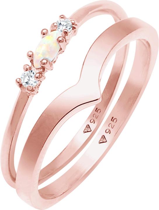 Produktbild Elli Opal, Ring Set (56, 925 Silber)