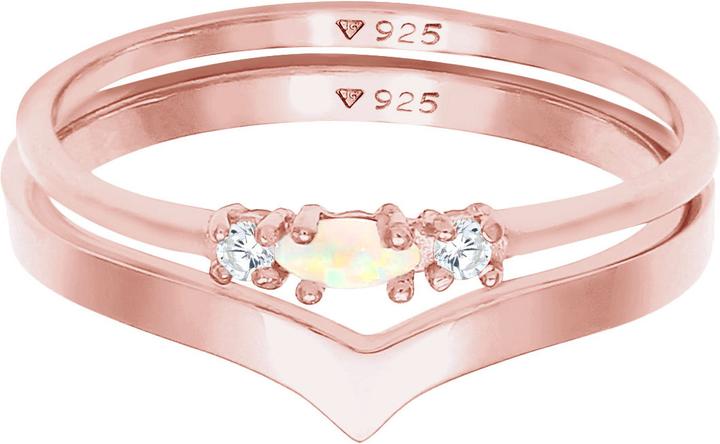 Produktbild Elli Opal, Ring Set (56, 925 Silber)