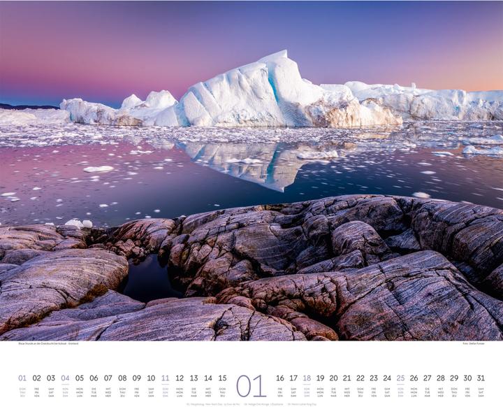 Produktbild Wasser Kalender 2026 (54 x 48 cm, Harter Einband, Deutsch, Französisch, Englisch)