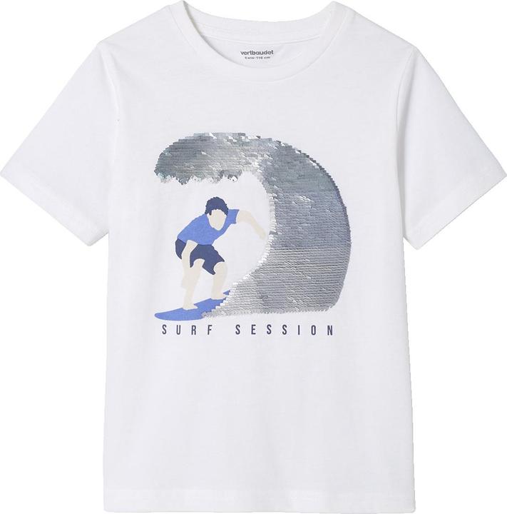 Produktbild Vertbaudet Jungen T-Shirt mit Wendepailletten (86)
