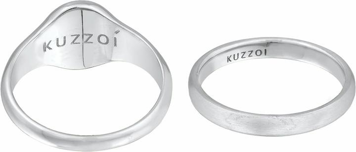 Produktbild Kuzzoi Bandring, Ring Set, Siegelring (58, 925 Silber)