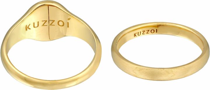 Produktbild Kuzzoi Bandring, Ring Set, Siegelring (66, 925 Silber)