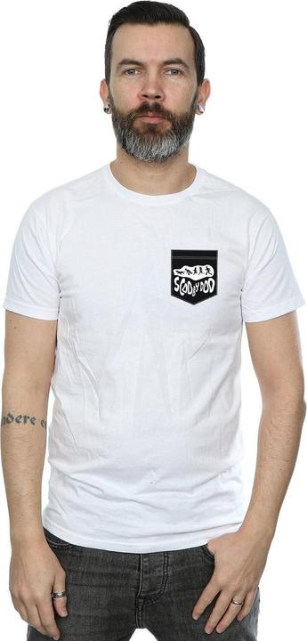 Actual product image Scooby Doo Mens Faux Pocket T-Shirt (3XL)
