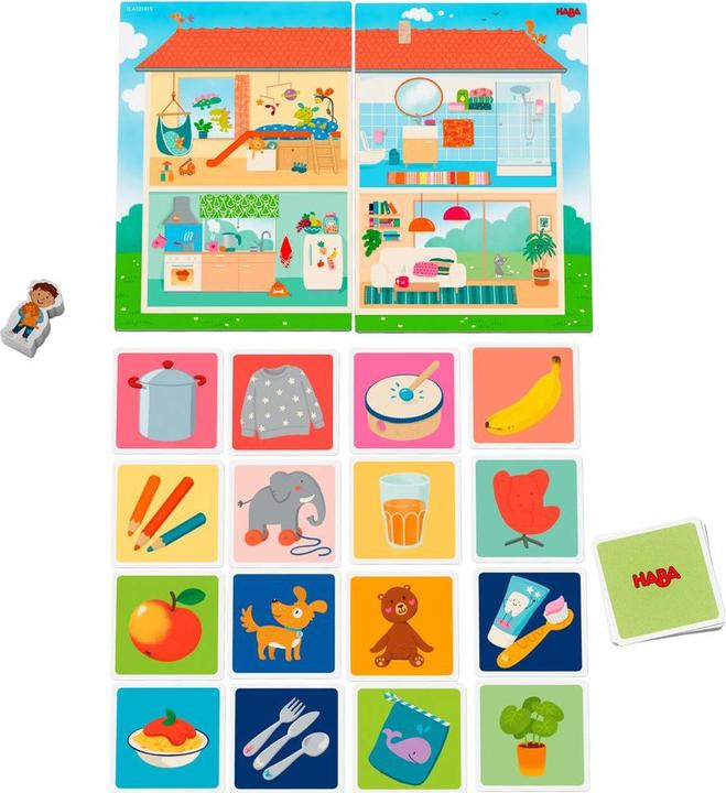 Image du produit Haba Mes premiers jeux - Ma maison (Allemand, Espagnol, Français, Néerlandais, Italien, Anglais)