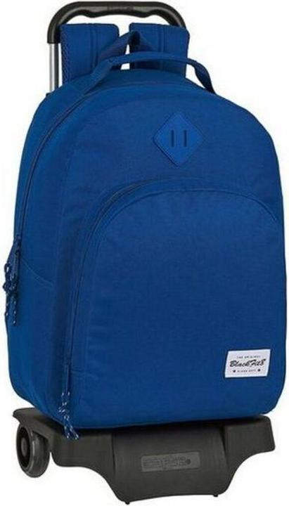 Safta Schulrucksack mit Rädern 905 BlackFit8 Oxford Dunkelblau (32 x 42 x 15 cm) (15 l)