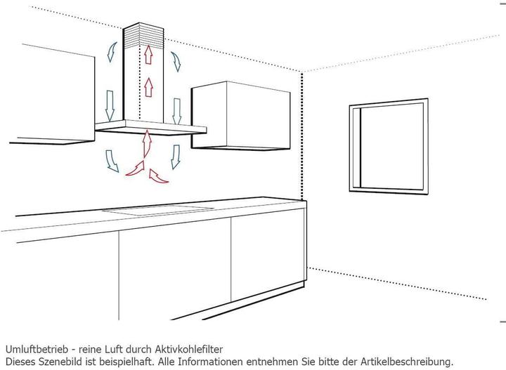 Actual product image Bosch Hausgeräte DFL064A52 (Substructure hood)