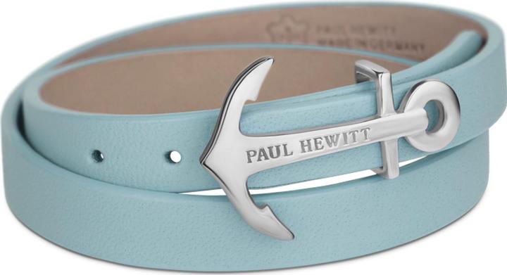 Actual product image Paul Hewitt Wrap Bracelet North Bound Stainless Steel Niagara (42.50 cm, Leather, Stainless steel)