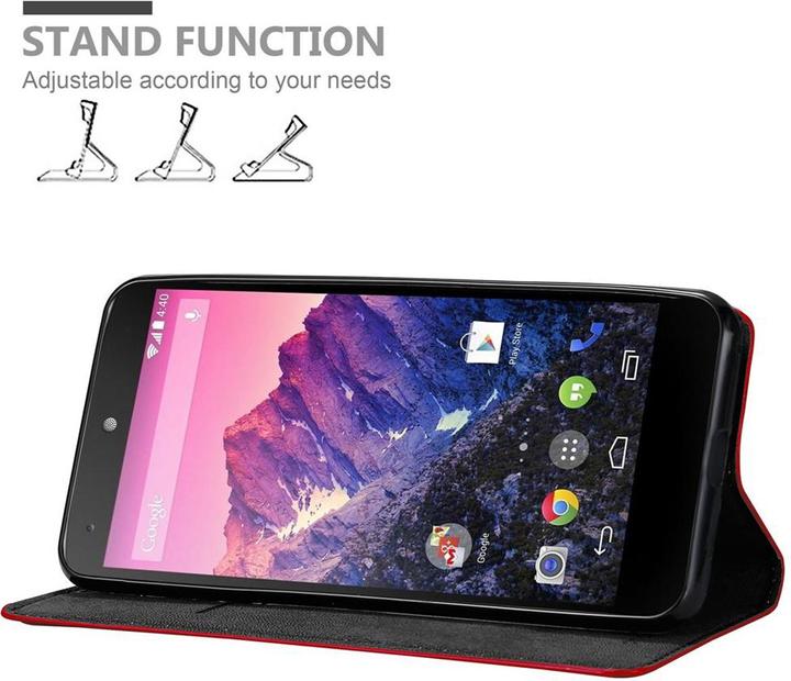 Produktbild Cadorabo Book Invisible Magnet Cover (LG Nexus 5)