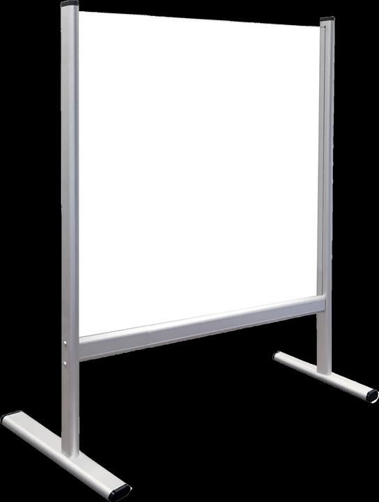 Produktbild Franken Thekenaufsatz mit Durchreiche Acryl (600 x 650 mm)