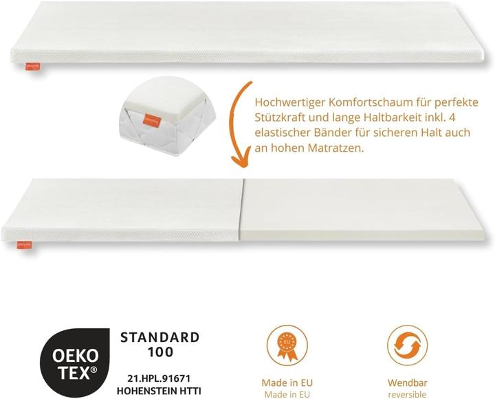 Immagine prodotto Sleepling Topper 90x200 cm Härtegrad 4 (90 x 200 cm)