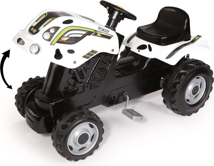 Produktbild Smoby Traktor mit Anhänger-Kuh print