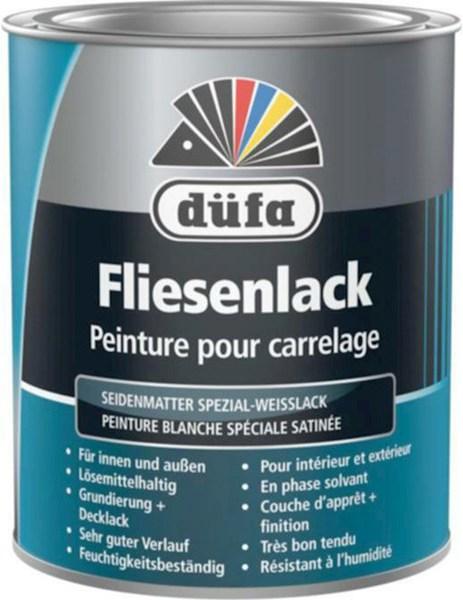 Image du produit Düfa Vernis pour carrelage (Blanc, Mat en soie, 0.75 l)