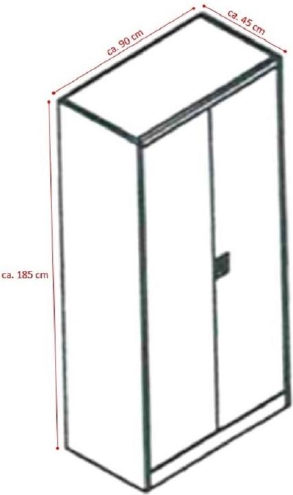 Image du produit Jet-Line Omsk (90 x 45 x 185 cm)