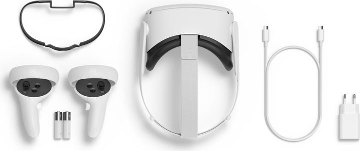 Image du produit Meta Quest 2 incl. Resident Evil 4 + Beat Saber Bundle (128 Go)